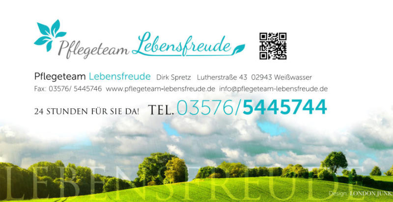 Flyer / Klappkarte Rückseite